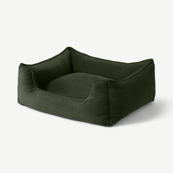 Kysler Pet Bed, Medium, Sage Green Cord