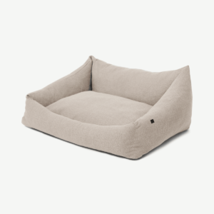 Kysler Rectangle Slouch Pet Bed, Medium, Natural